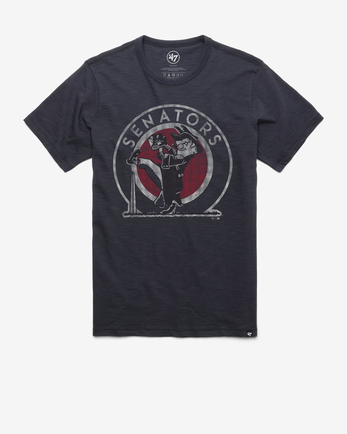 WASHINGTON SENATORS COOPERSTOWN GRIT '47 SCRUM TEE