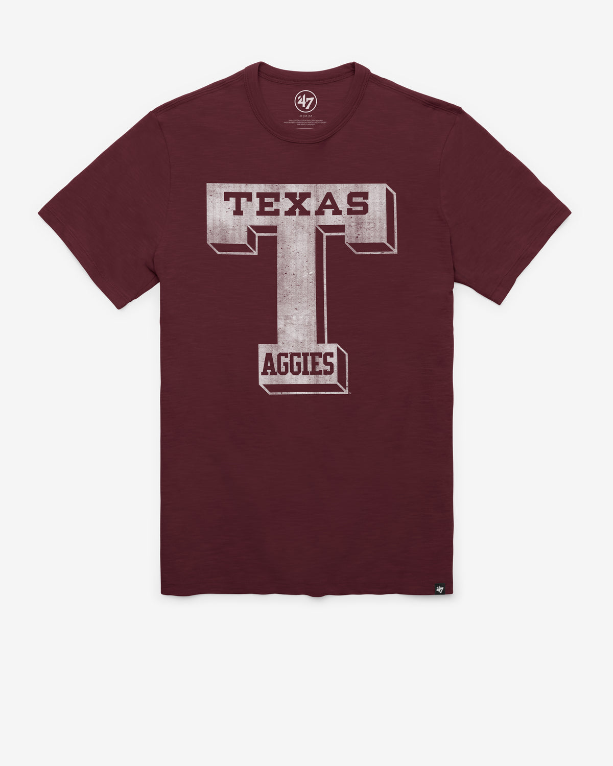 TEXAS A&M AGGIES VINTAGE GRIT '47 SCRUM TEE