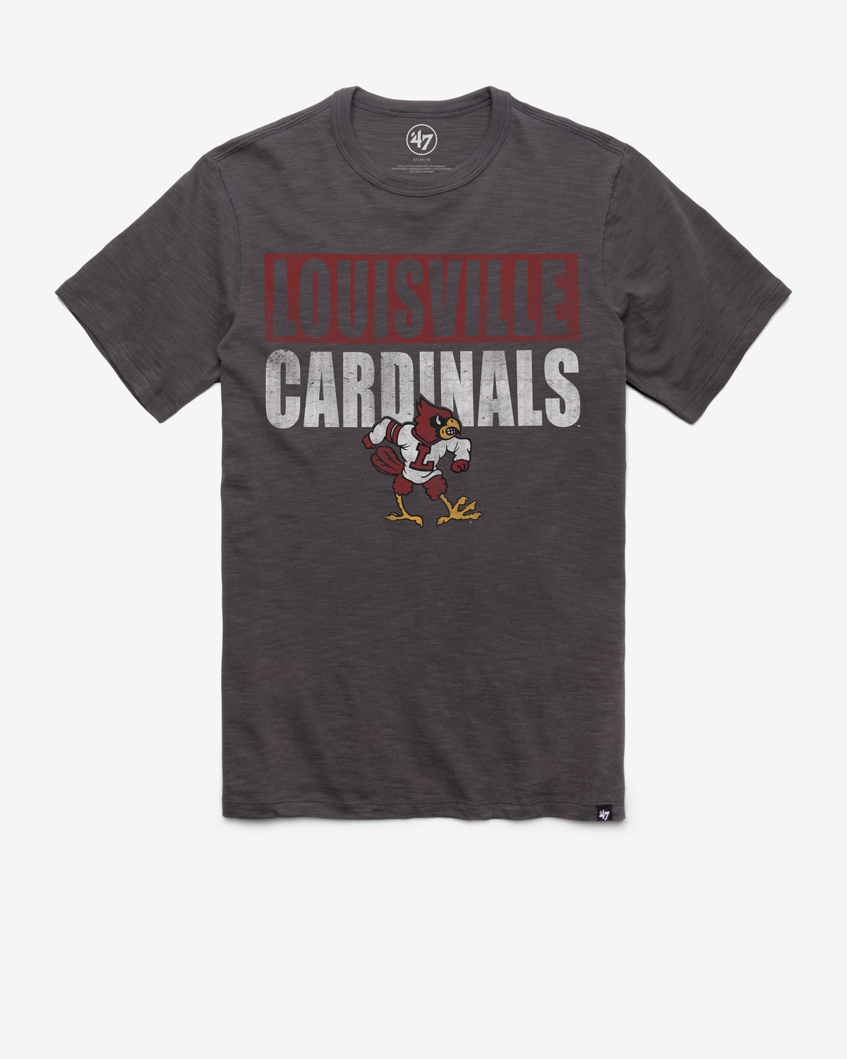 LOUISVILLE CARDINALS VINTAGE GRIT VINTAGE '47 SCRUM TEE