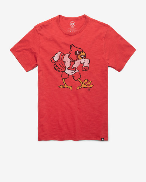 LOUISVILLE CARDINALS VINTAGE GRIT VINTAGE '47 SCRUM TEE