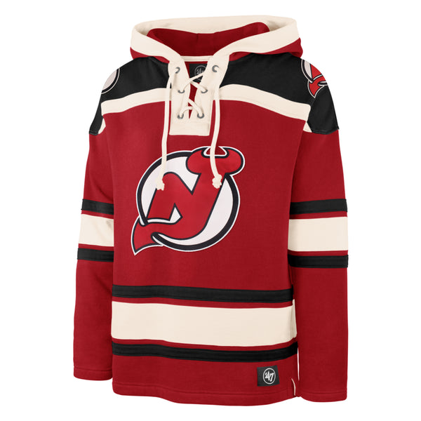 New Jersey Devils Apparel | Fleece Lacer Hood | '47