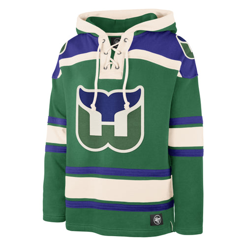 HARTFORD WHALERS VINTAGE SUPERIOR '47 LACER HOOD