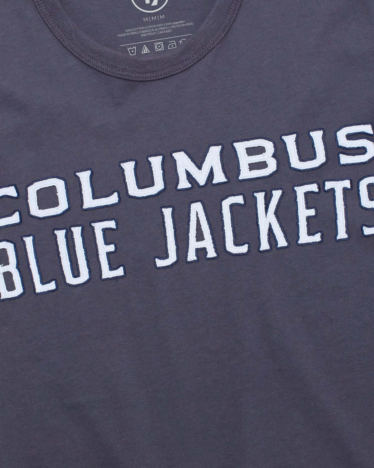COLUMBUS BLUE JACKETS '47 FRANKLIN FIELDHOUSE TEE