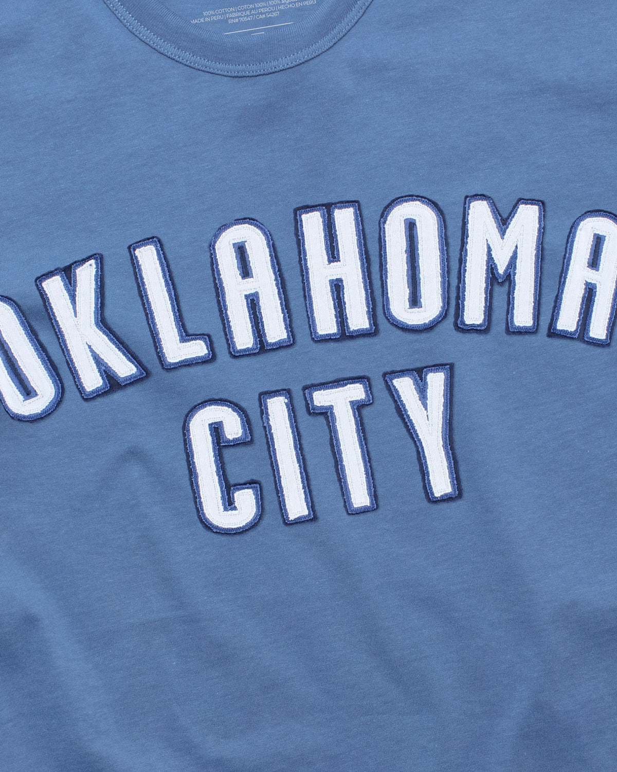 OKLAHOMA CITY THUNDER '47 FRANKLIN FIELDHOUSE TEE