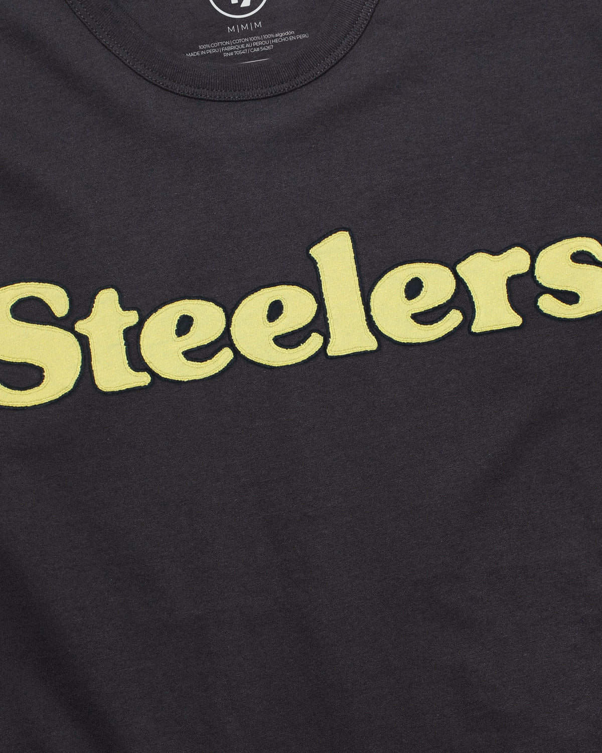 PITTSBURGH STEELERS HISTORIC '47 FRANKLIN FIELDHOUSE TEE