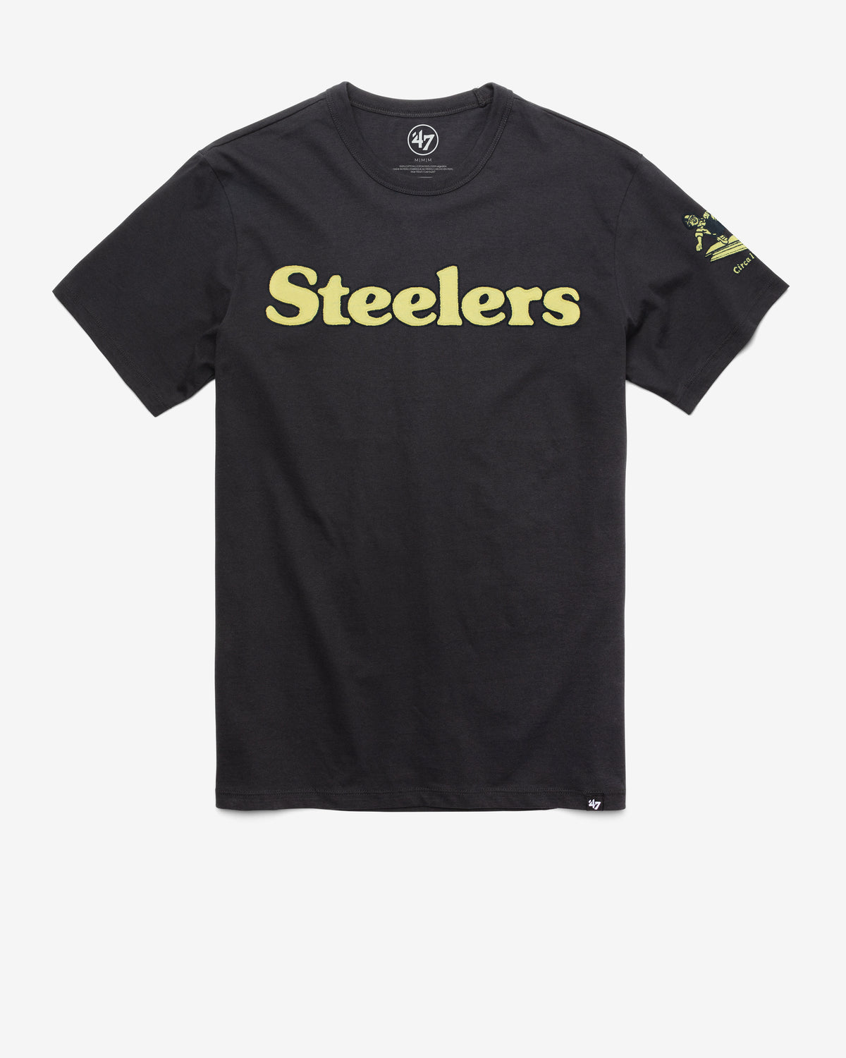 PITTSBURGH STEELERS HISTORIC '47 FRANKLIN FIELDHOUSE TEE