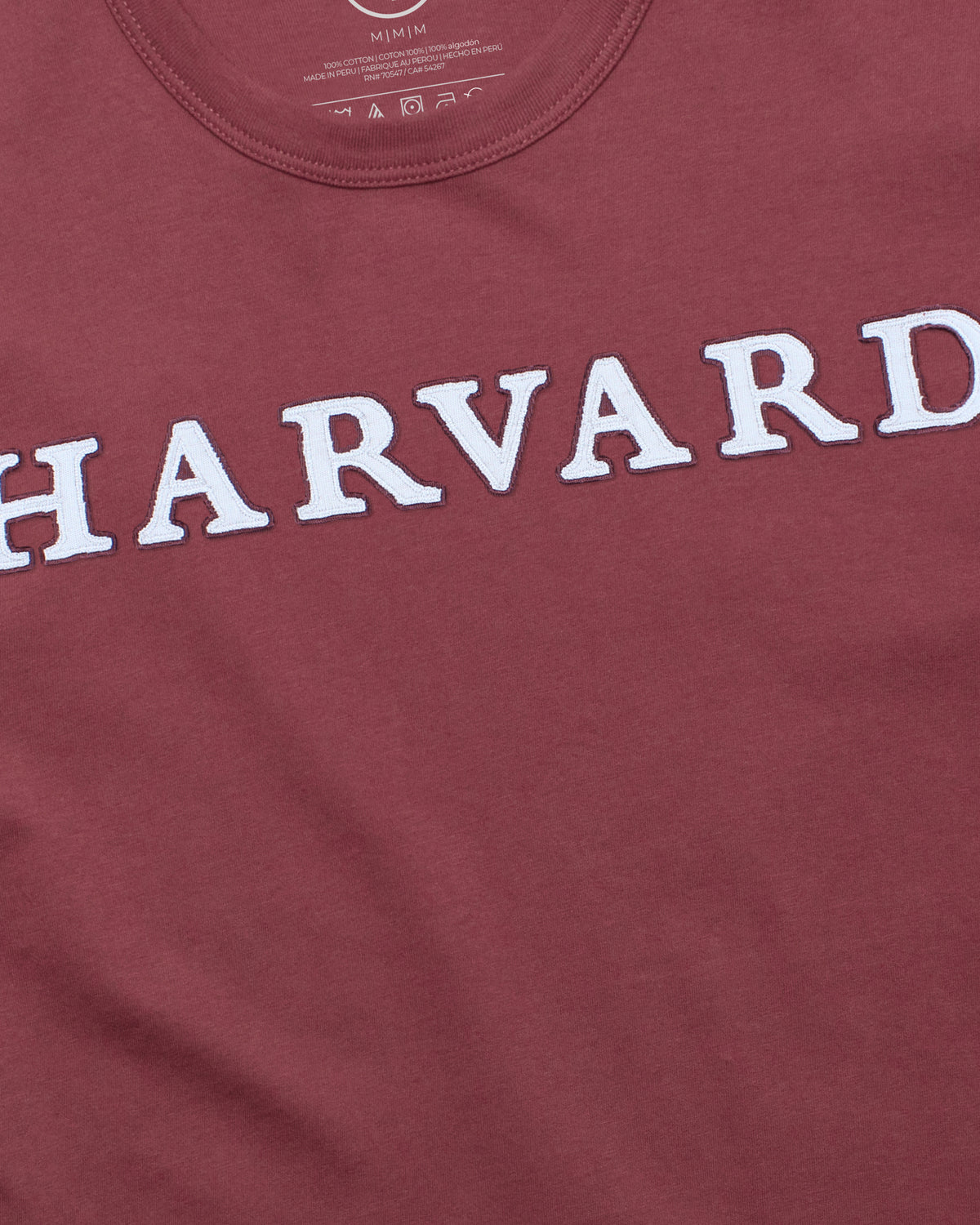 HARVARD CRIMSON '47 FRANKLIN FIELDHOUSE TEE