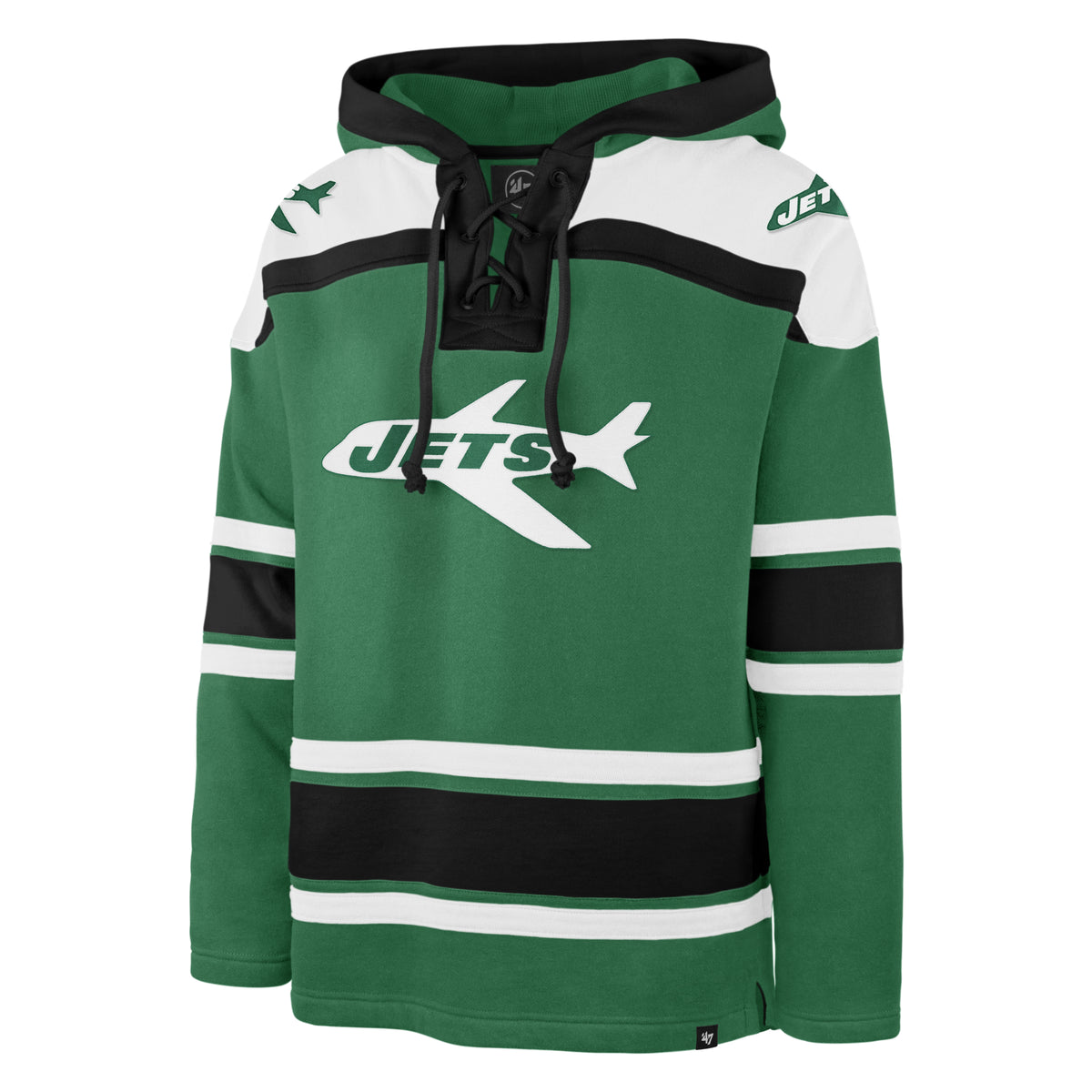 NEW YORK JETS HISTORIC SUPERIOR '47 LACER HOOD