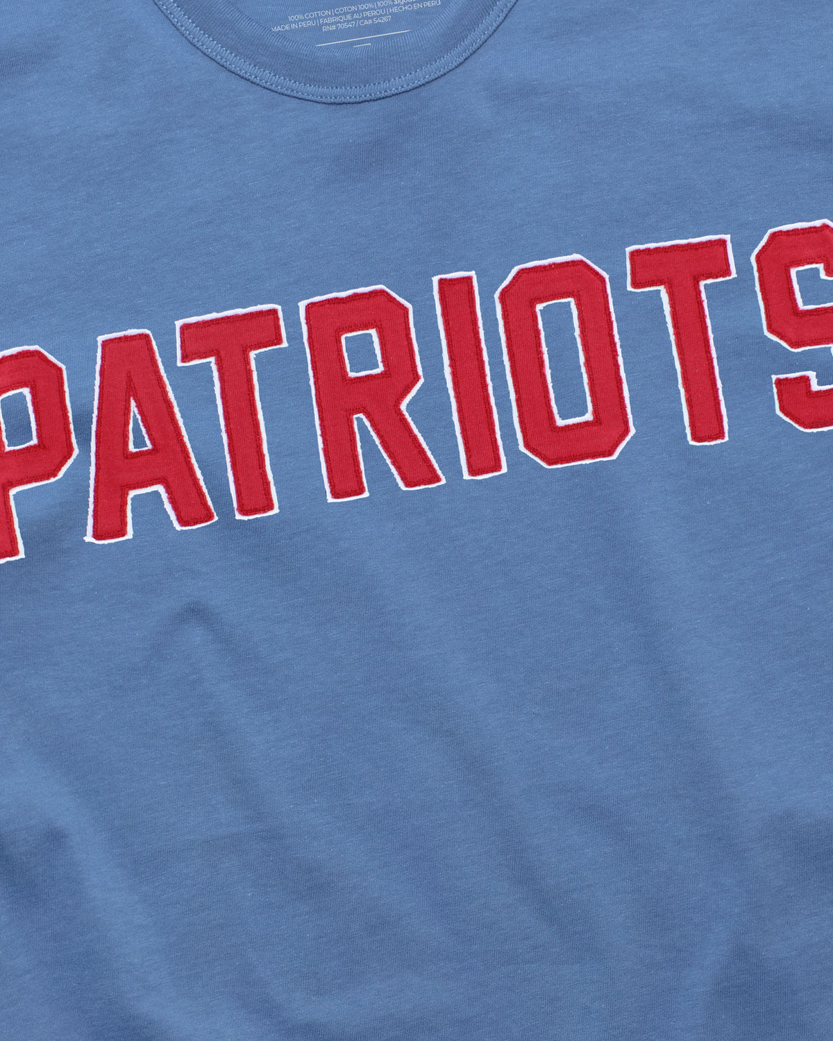 NEW ENGLAND PATRIOTS HISTORIC '47 FRANKLIN FIELDHOUSE TEE