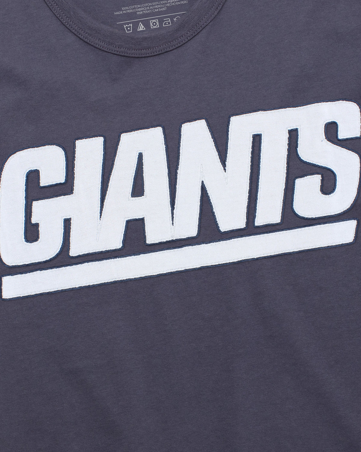 NEW YORK GIANTS HISTORIC '47 FRANKLIN FIELDHOUSE TEE