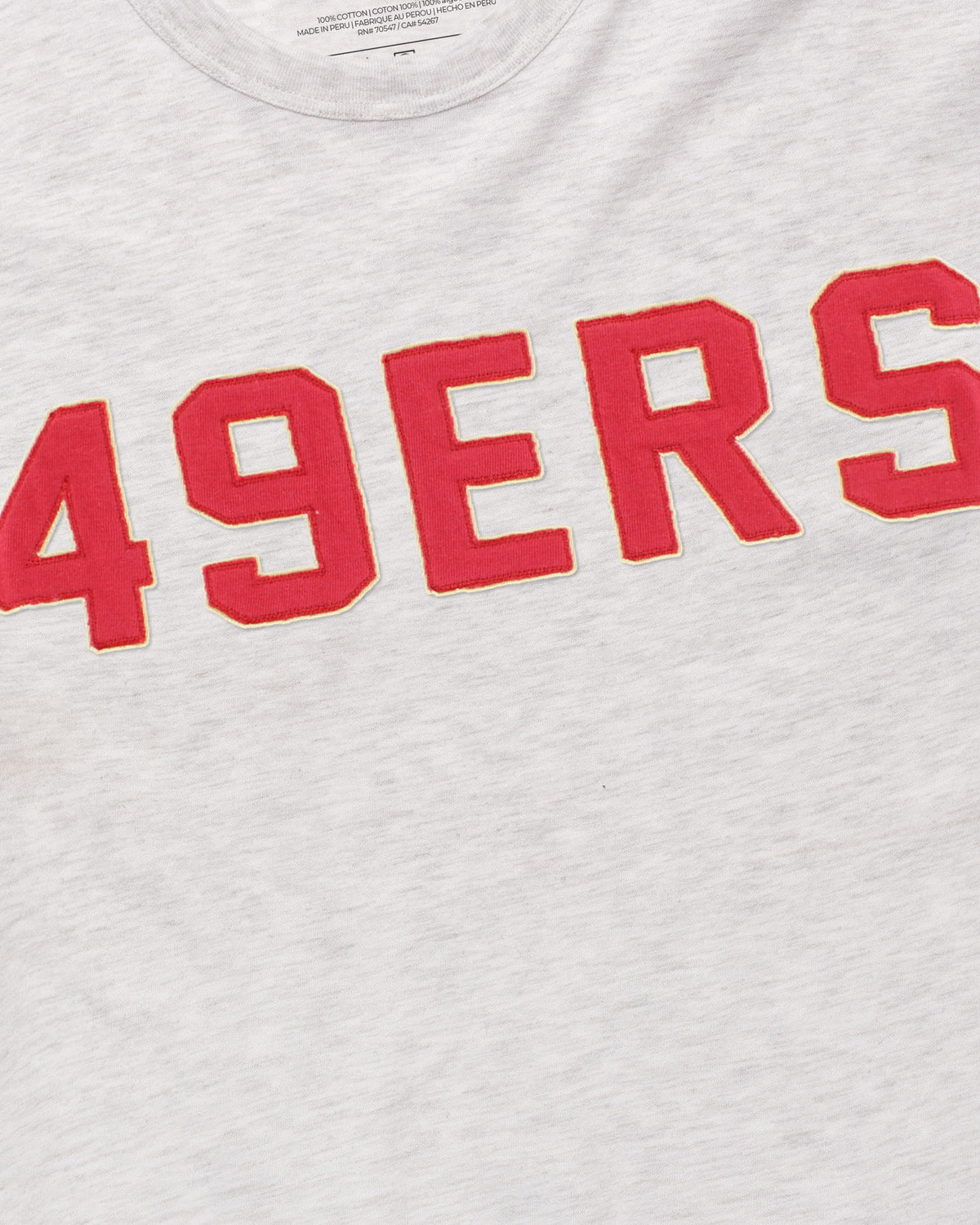 SAN FRANCISCO 49ERS HISTORIC '47 FRANKLIN FIELDHOUSE TEE