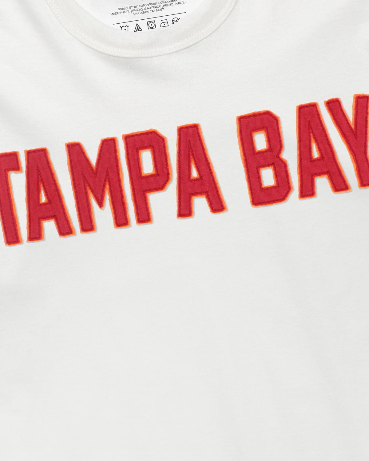 TAMPA BAY BUCCANEERS HISTORIC '47 FRANKLIN FIELDHOUSE TEE
