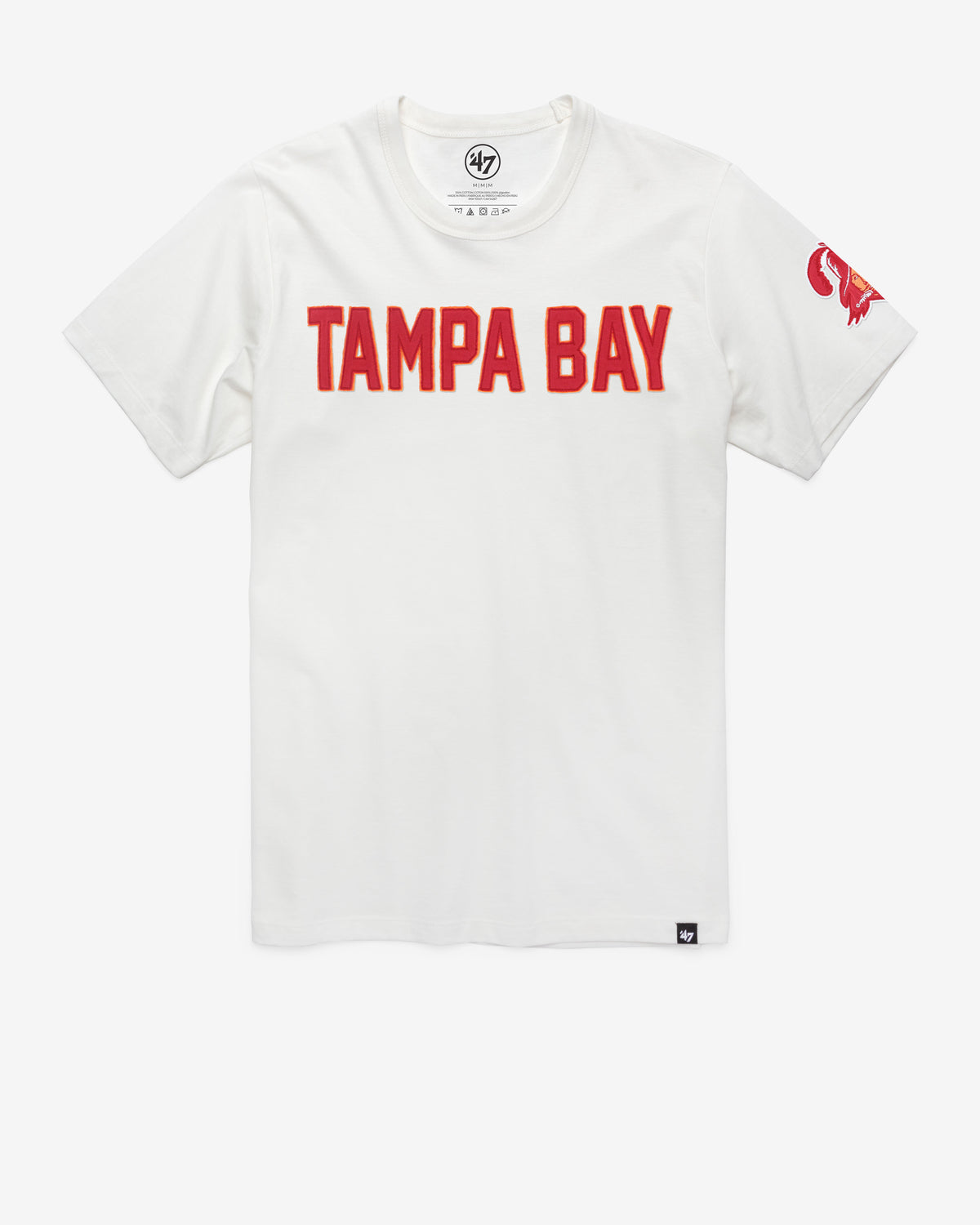 TAMPA BAY BUCCANEERS HISTORIC '47 FRANKLIN FIELDHOUSE TEE