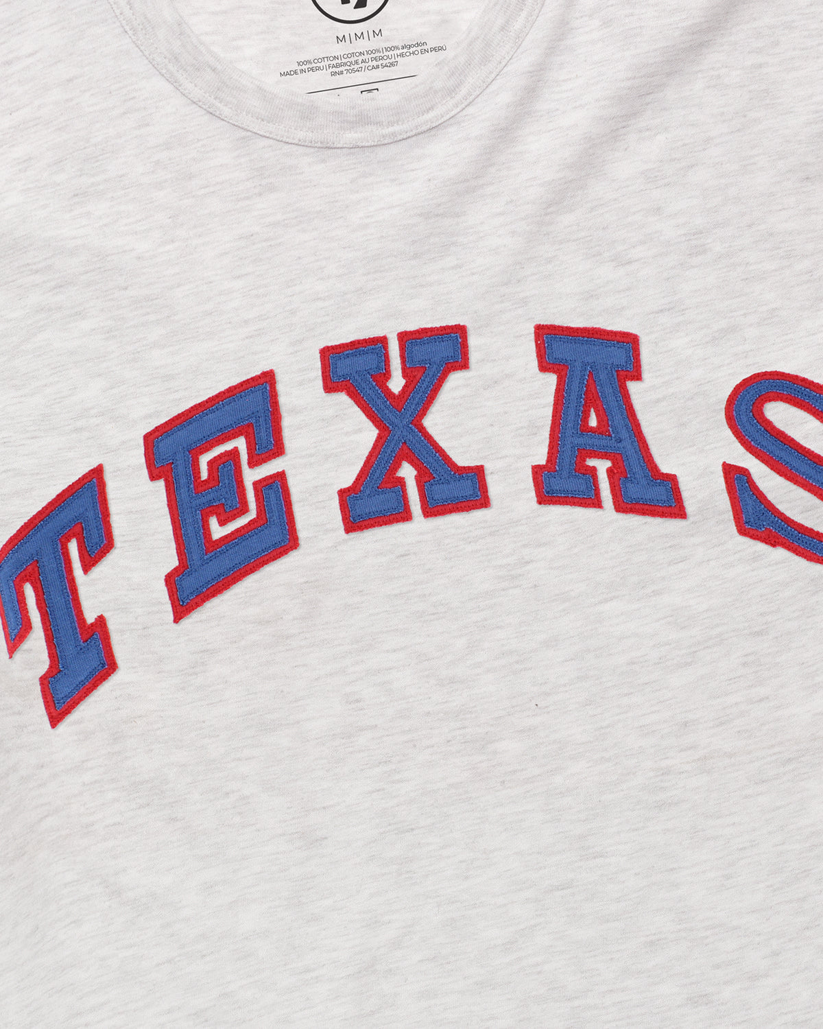 TEXAS RANGERS COOPERSTOWN FRANKLIN '47 FIELDHOUSE TEE