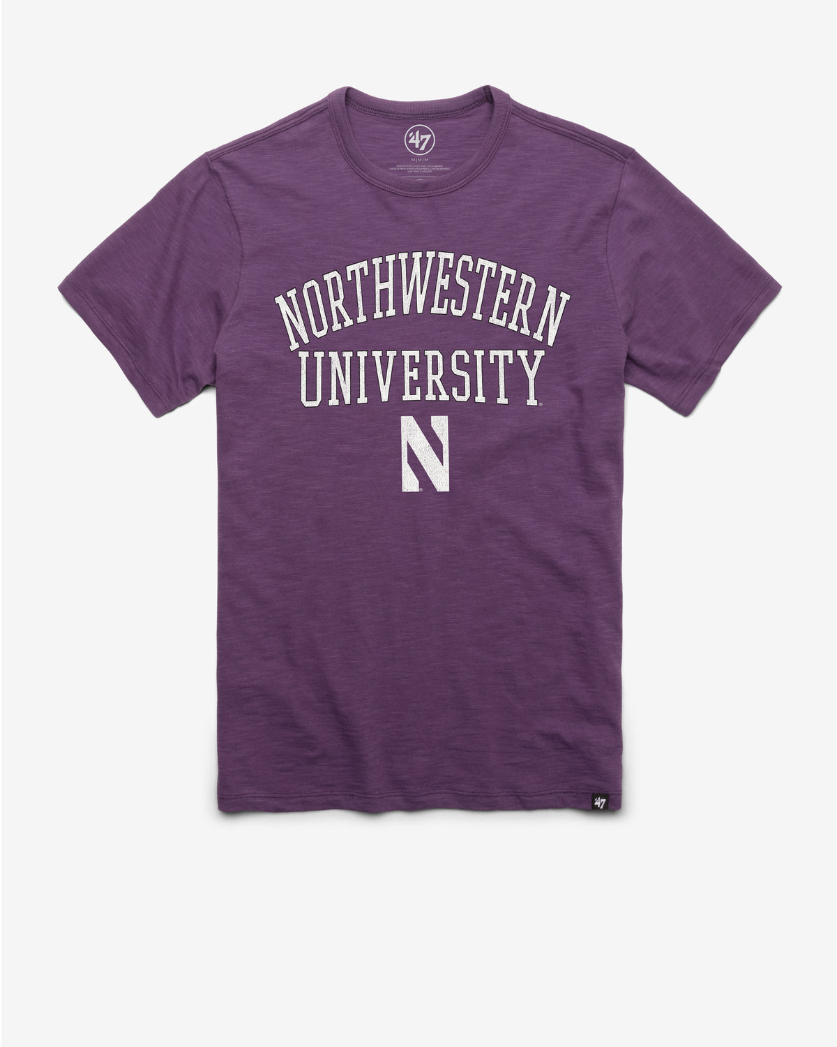 NORTHWESTERN WILDCATS CLASSIC TRACK '47 SCRUM TEE