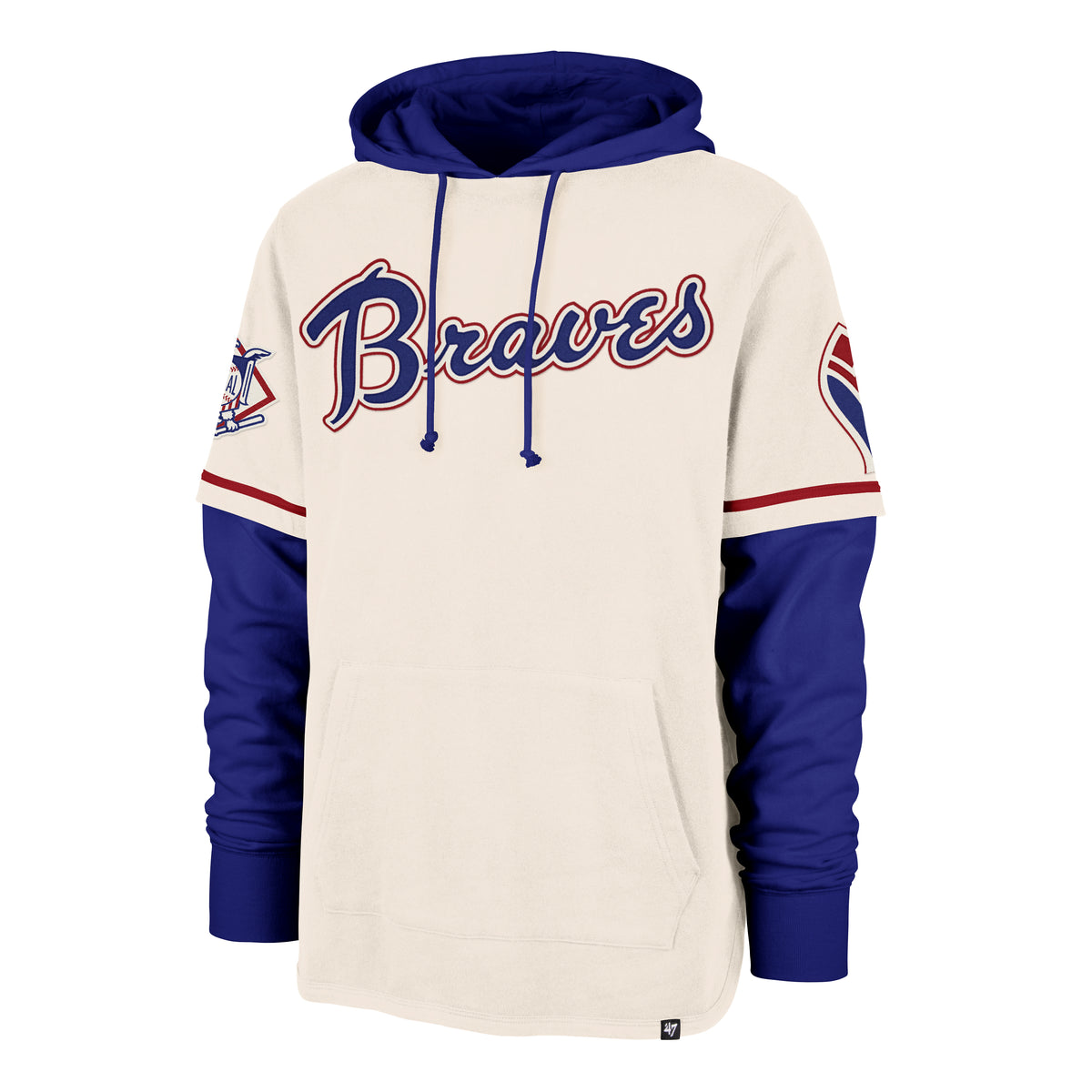 ATLANTA BRAVES COOPERSTOWN TRIFECTA '47 SHORTSTOP PULLOVER