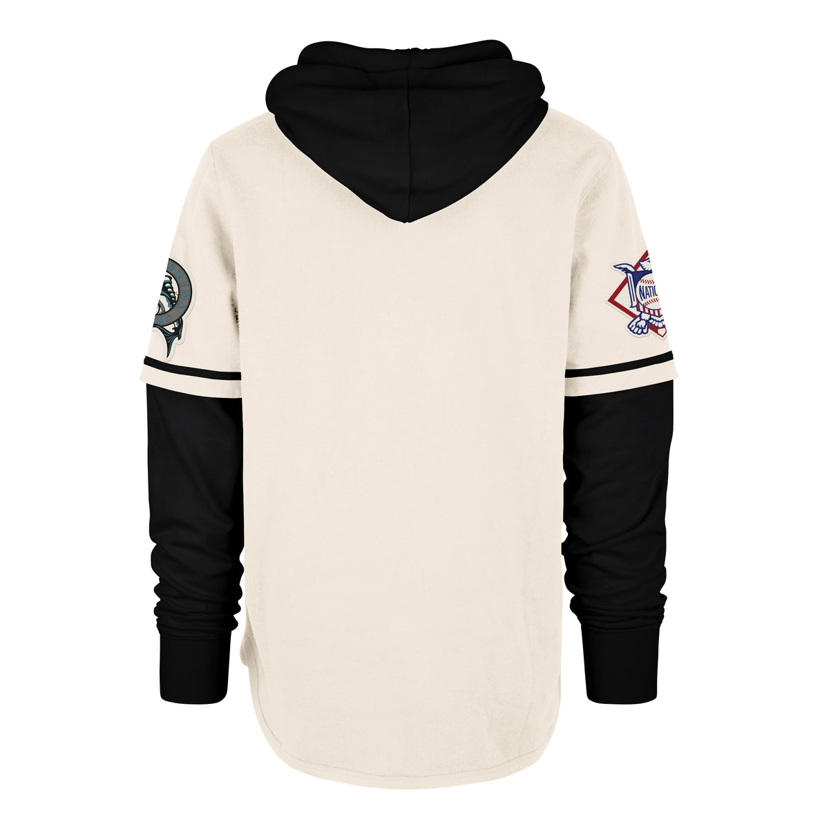 MIAMI MARLINS COOPERSTOWN TRIFECTA '47 SHORTSTOP PULLOVER HOOD