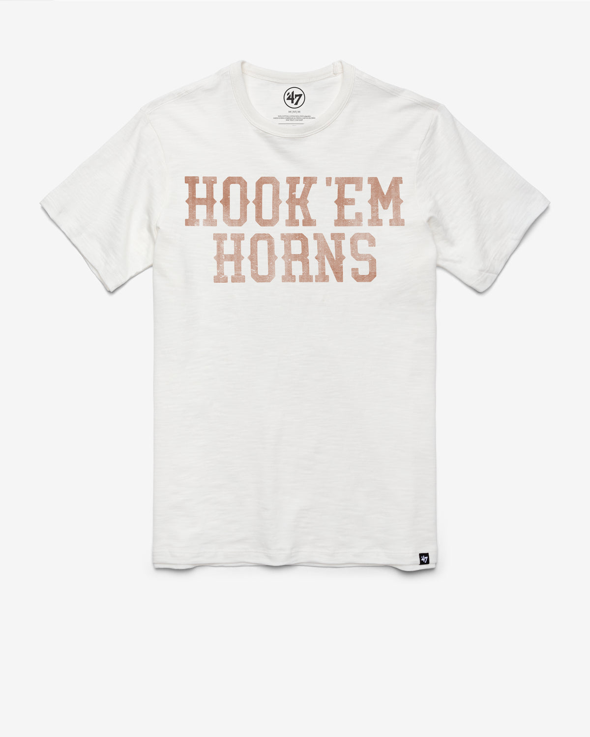 TEXAS LONGHORNS GRIT WORDMARK '47 SCRUM TEE