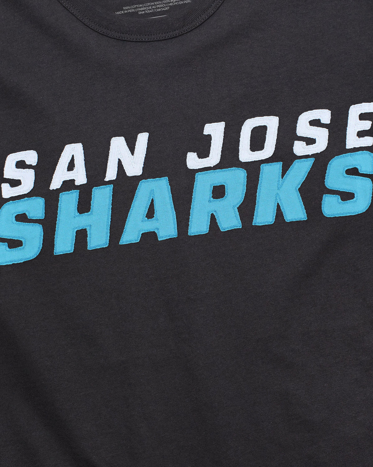 SAN JOSE SHARKS '47 FRANKLIN FIELDHOUSE TEE