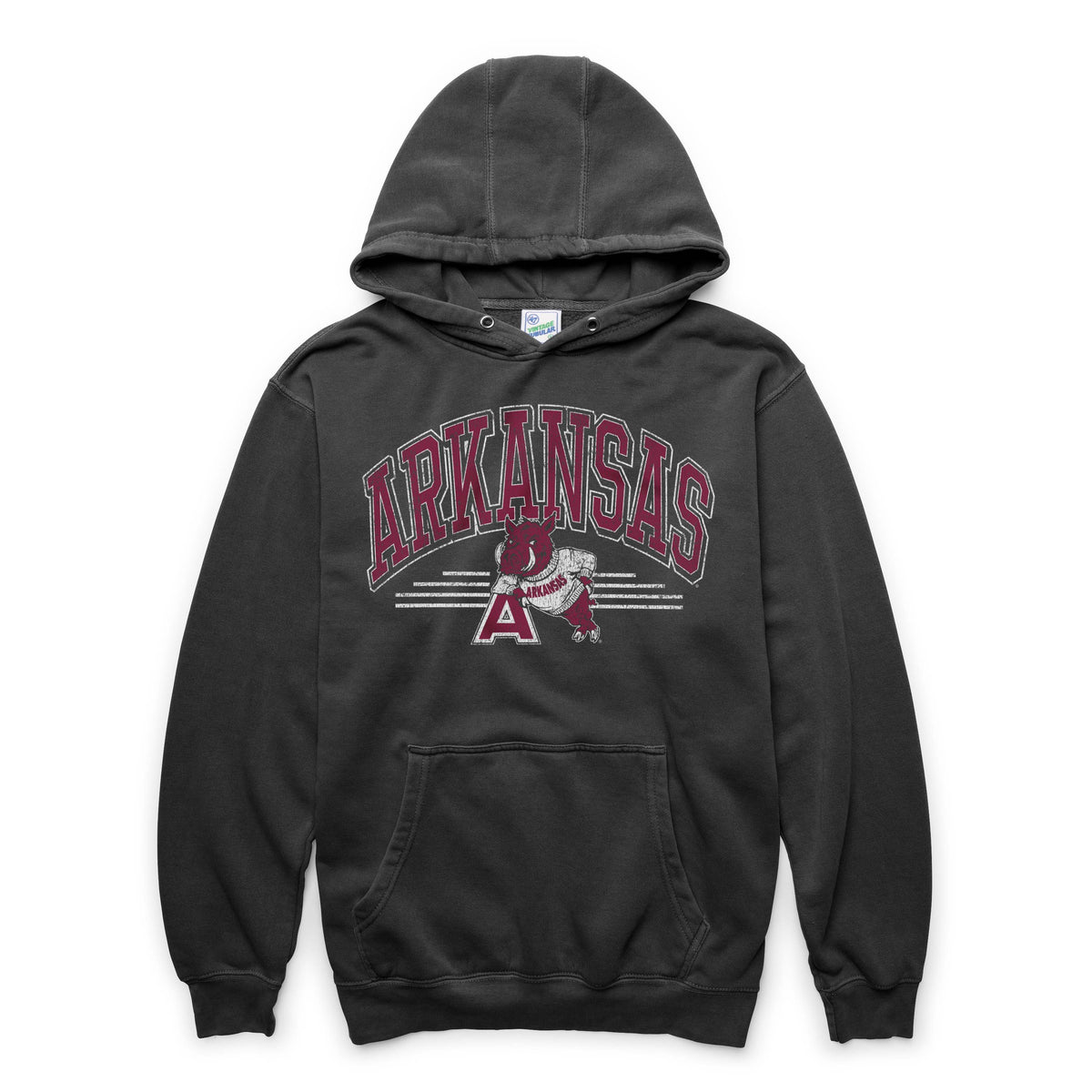 ARKANSAS RAZORBACKS VINTAGE SUN FADE '47 PIERCE HOOD