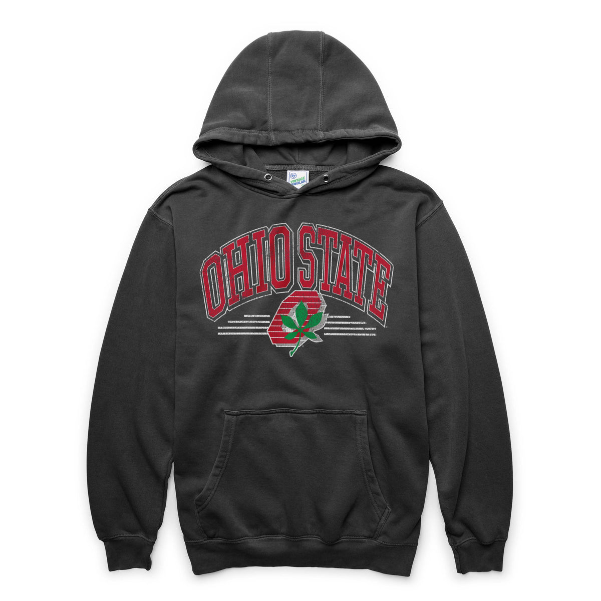 OHIO STATE BUCKEYES VINTAGE SUN FADE '47 PIERCE HOOD