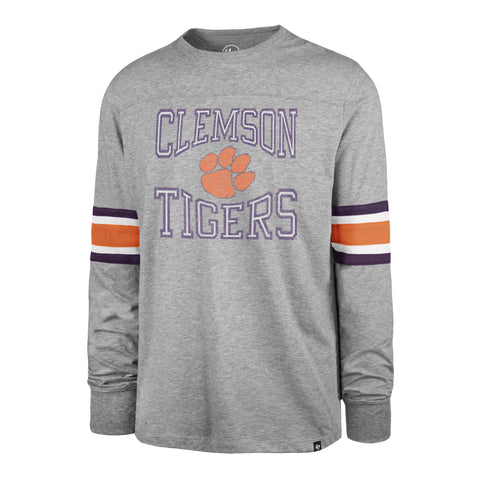 CLEMSON TIGERS COVER TWO '47 BREX LONG SLEEVE TEE