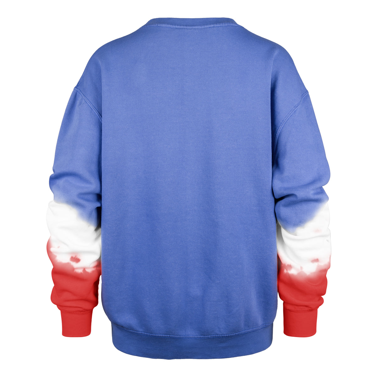 KANSAS JAYHAWKS VINTAGE SLEEVE DYE '47 BOYFRIEND CREW WOMENS