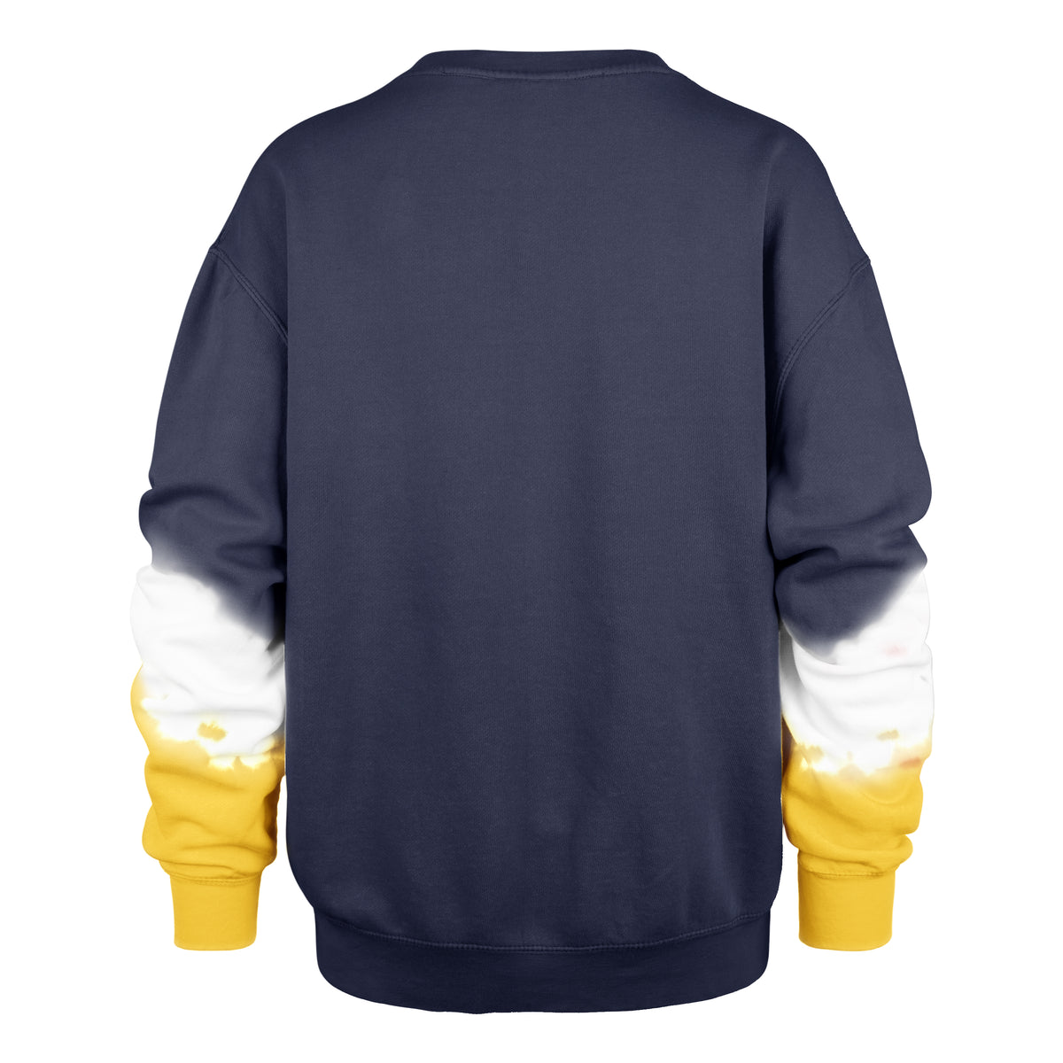 NOTRE DAME FIGHTING IRISH SLEEVE DYE '47 BOYFRIEND CREW WOMENS