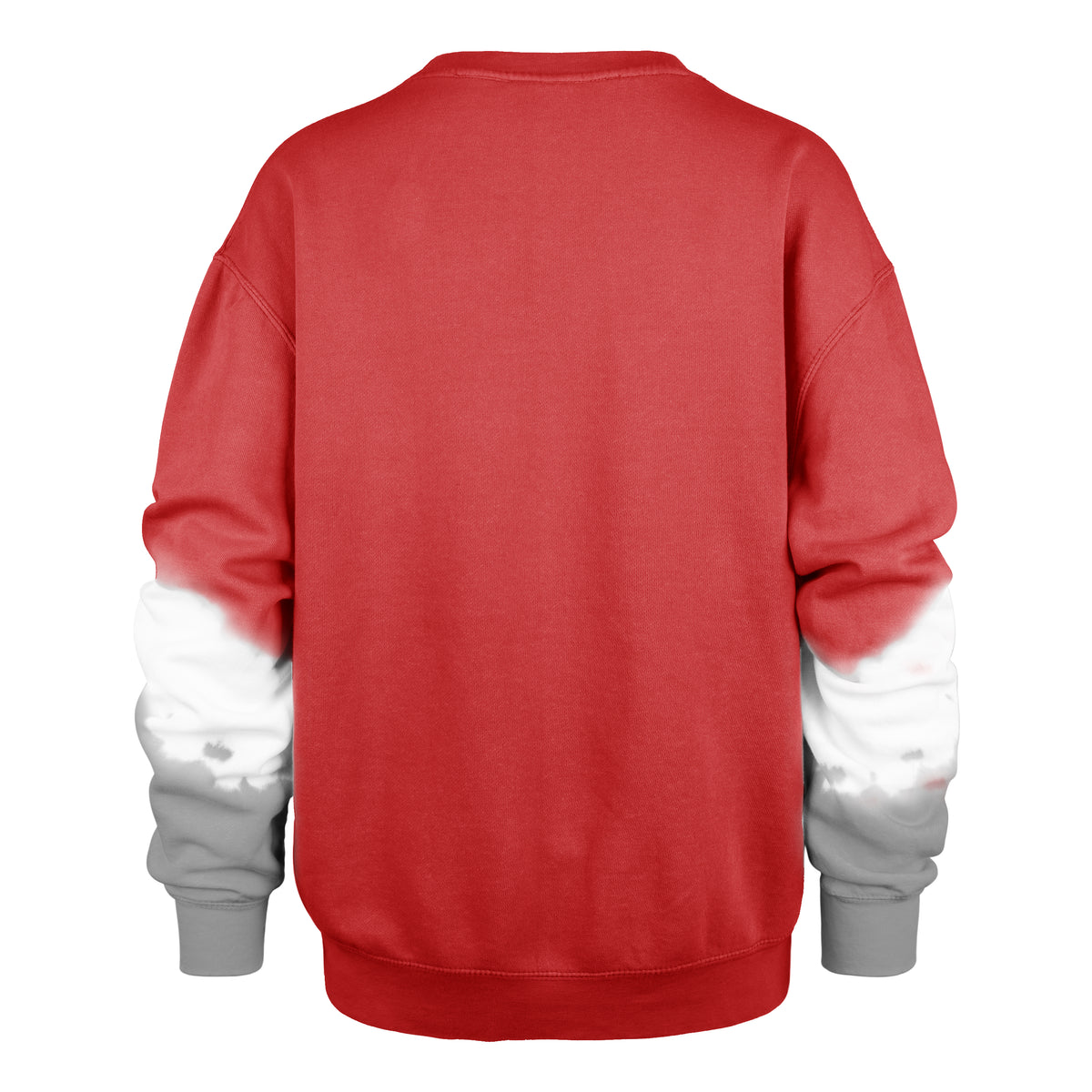 OHIO STATE BUCKEYES SLEEVE DYE '47 BOYFRIEND CREW WOMENS