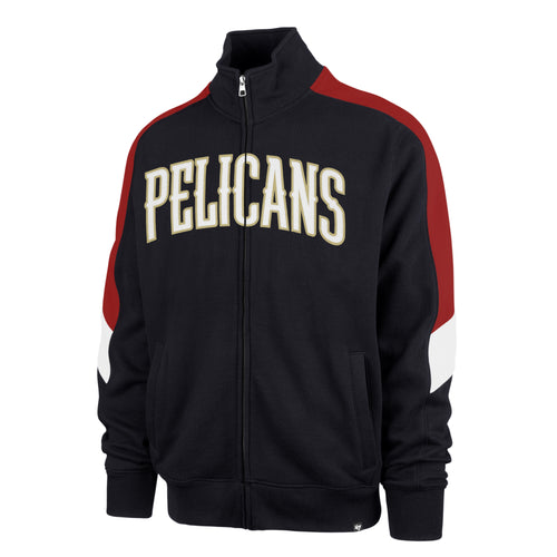 NEW ORLEANS PELICANS WORDMARK '47 SHOOT OUT TRACK JACKET