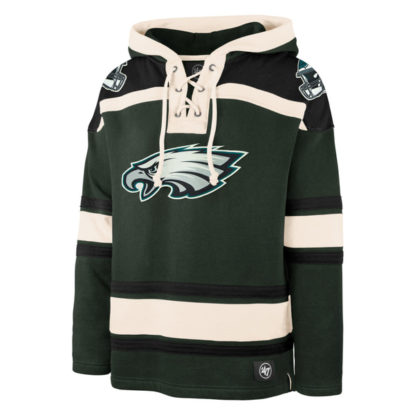 47 Brand Philadelphia Eagles Lacer Hoodie Sweatshirt