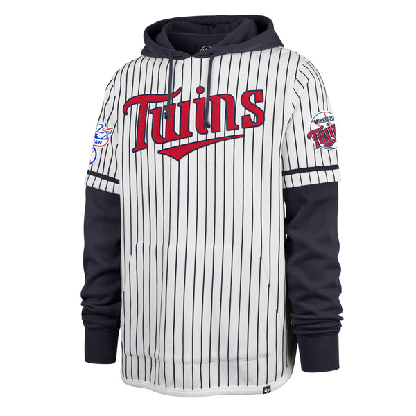 売れ筋商品|||ニューエラ カットソー トップス レディース Women'sNavy Minnesota Twins Cooperstown Collection Cropped Raglan Pullover Hoodie Navy Women's Minnesota Twins New Era Navy Cooperstown Collection
