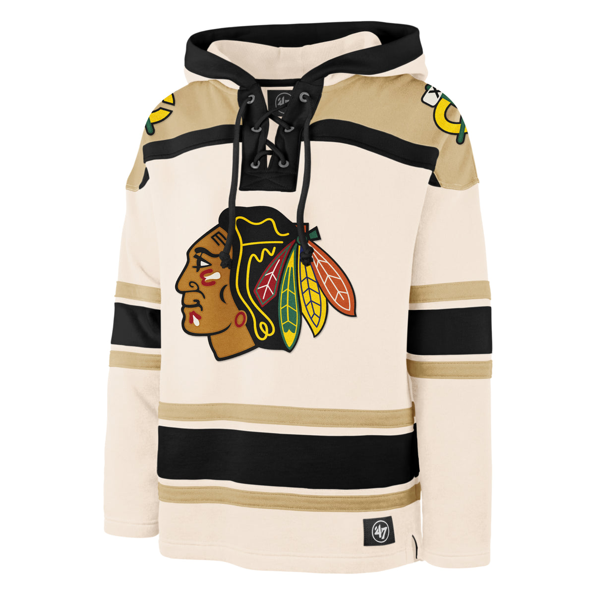CHICAGO BLACKHAWKS SUPERIOR '47 LACER HOOD