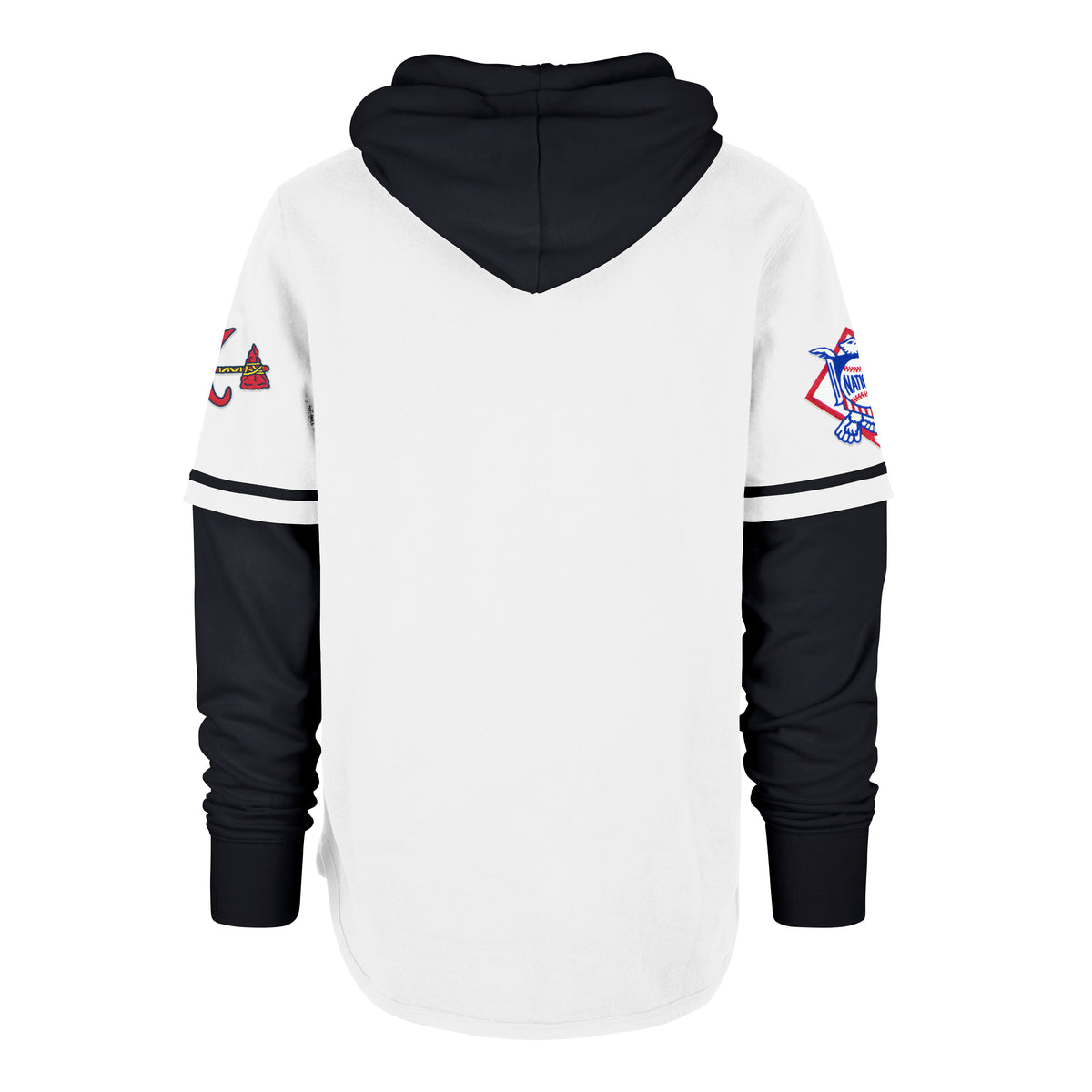 ATLANTA BRAVES COOPERSTOWN TRIFECTA '47 SHORTSTOP PULLOVER HOOD