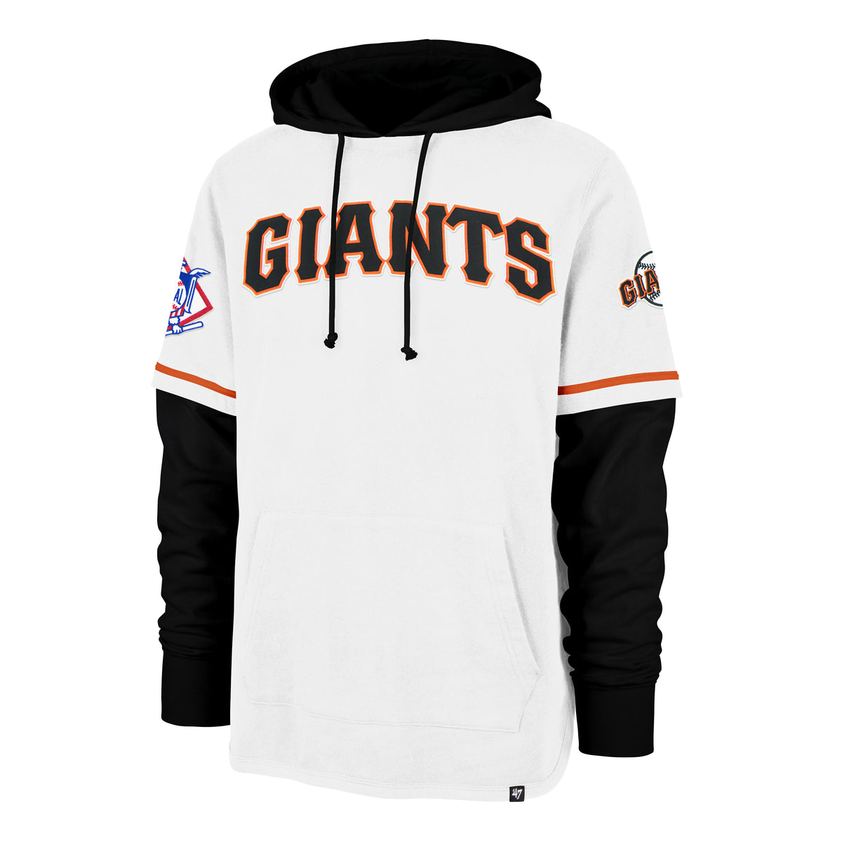 SAN FRANCISCO GIANTS COOPERSTOWN TRIFECTA '47 SHORTSTOP PULLOVER HOOD