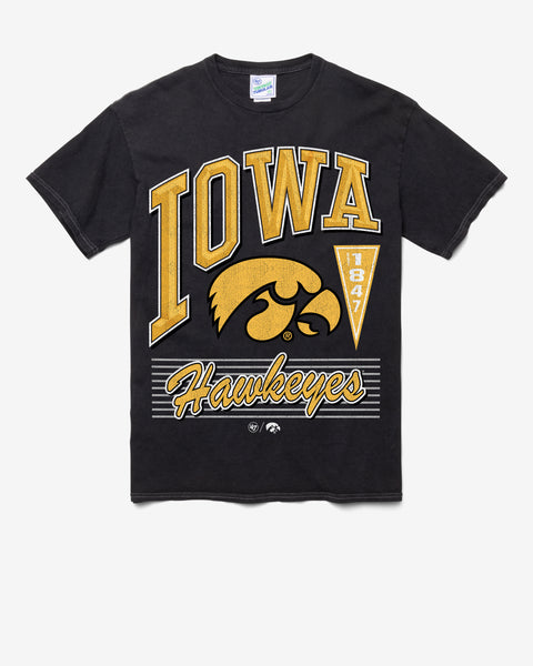 IOWA HAWKEYES LOCKER '47 VINTAGE TUBULAR TEE