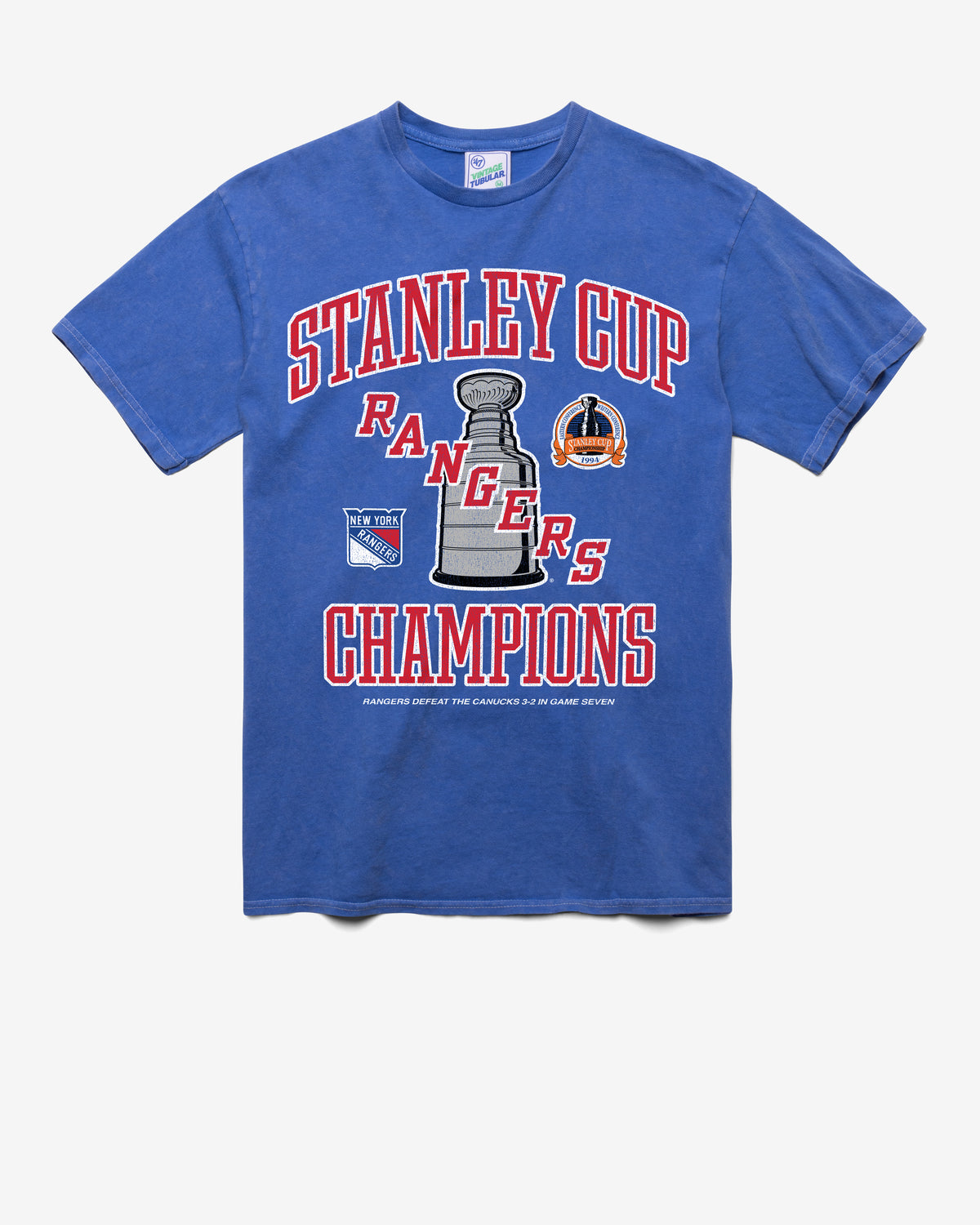 NEW YORK RANGERS VINTAGE STANLEY LOCKER VINTAGE '47 TUBULAR TEE