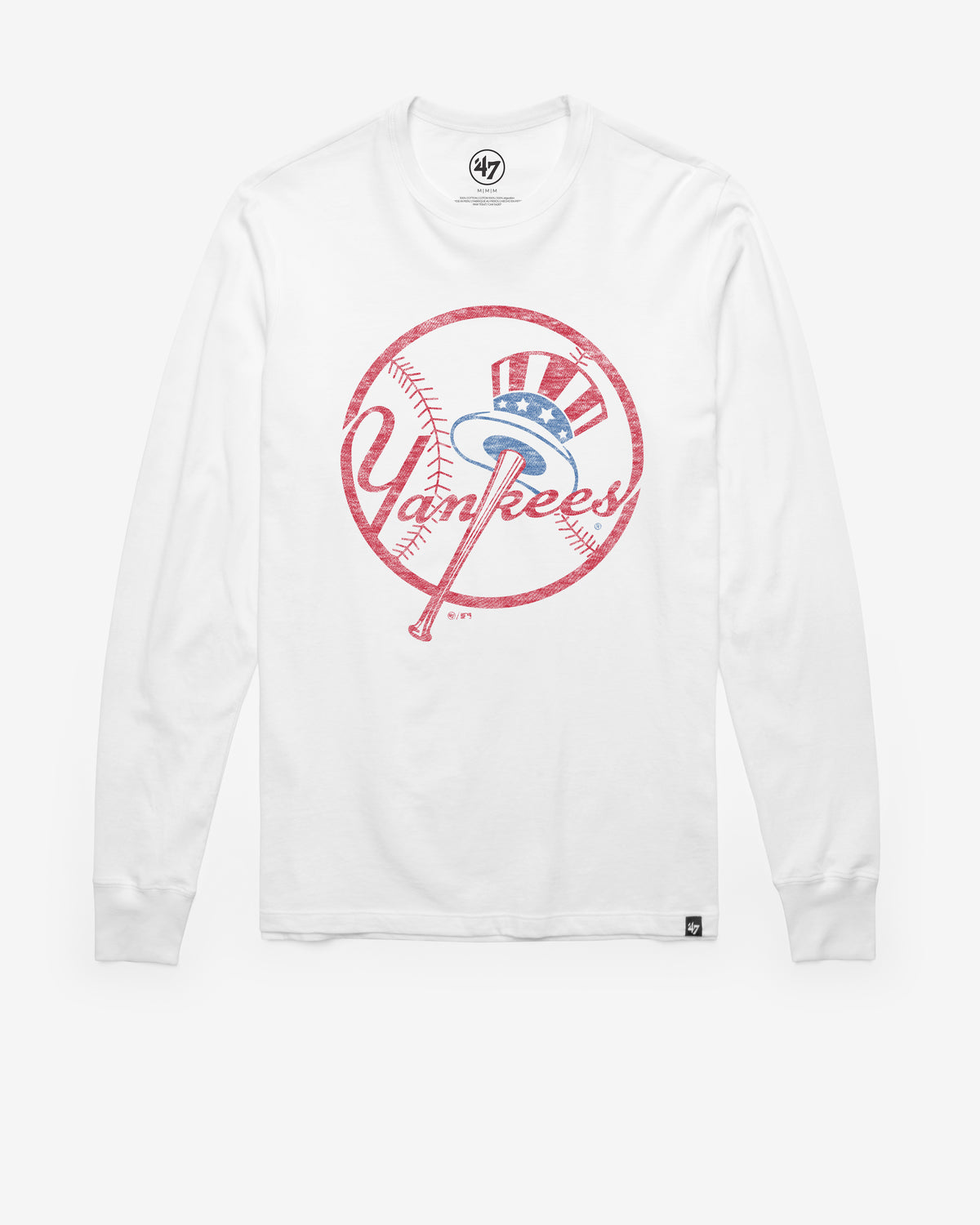 NEW YORK YANKEES PREMIER '47 FRANKLIN LONG SLEEVE TEE