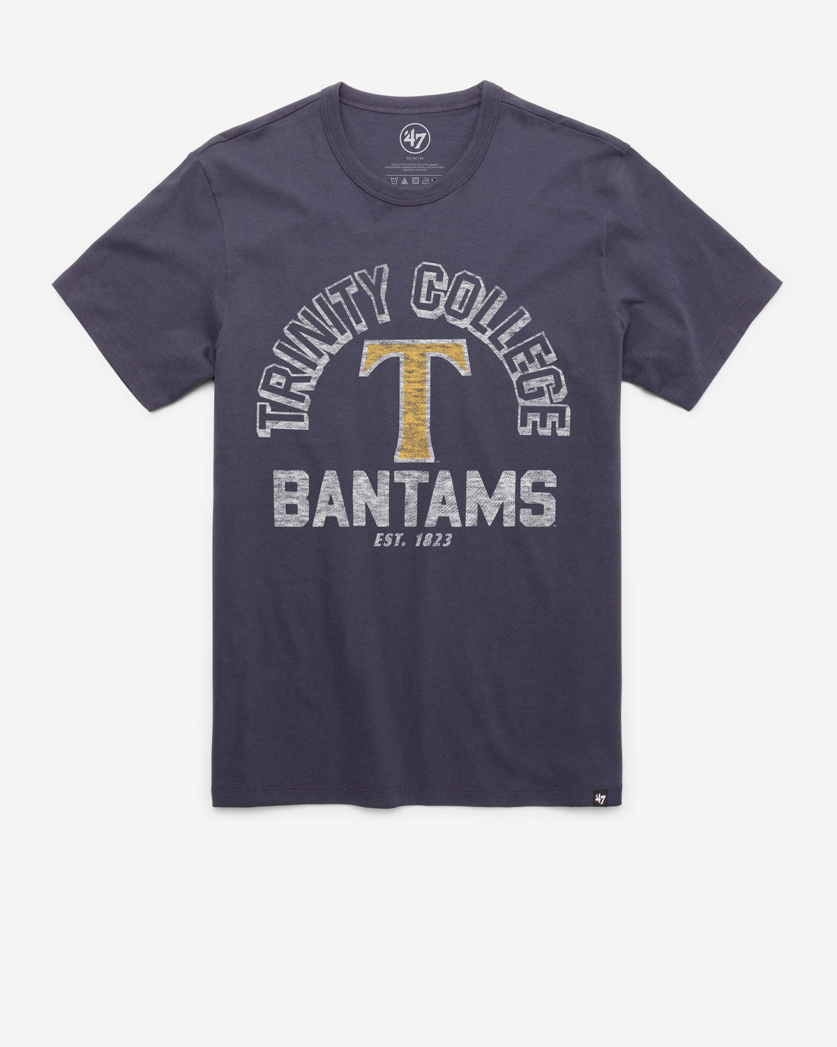 TRINITY COLLEGE BANTAMS RETROGRADE '47 FRANKLIN TEE