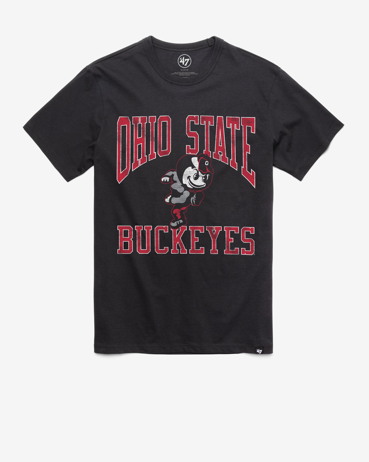 OHIO STATE BUCKEYES VINTAGE BIG UPS '47 FRANKLIN TEE