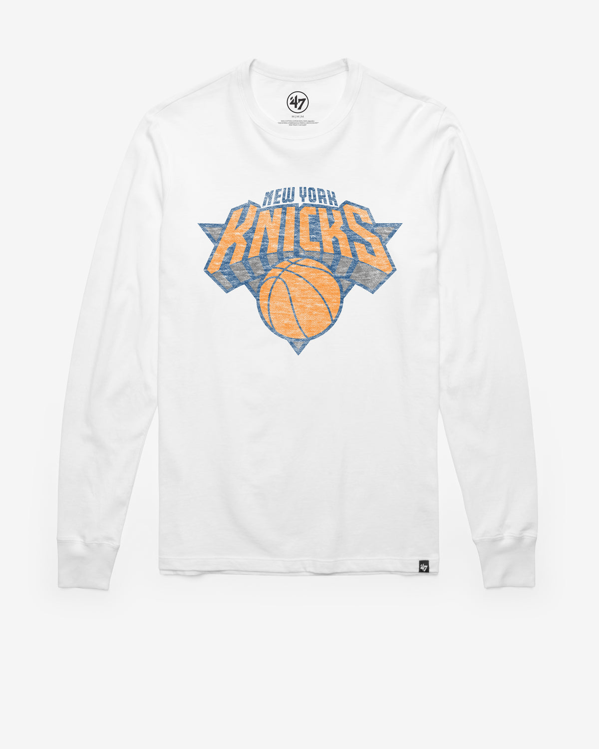 NEW YORK KNICKS PREMIER '47 FRANKLIN LONG SLEEVE TEE