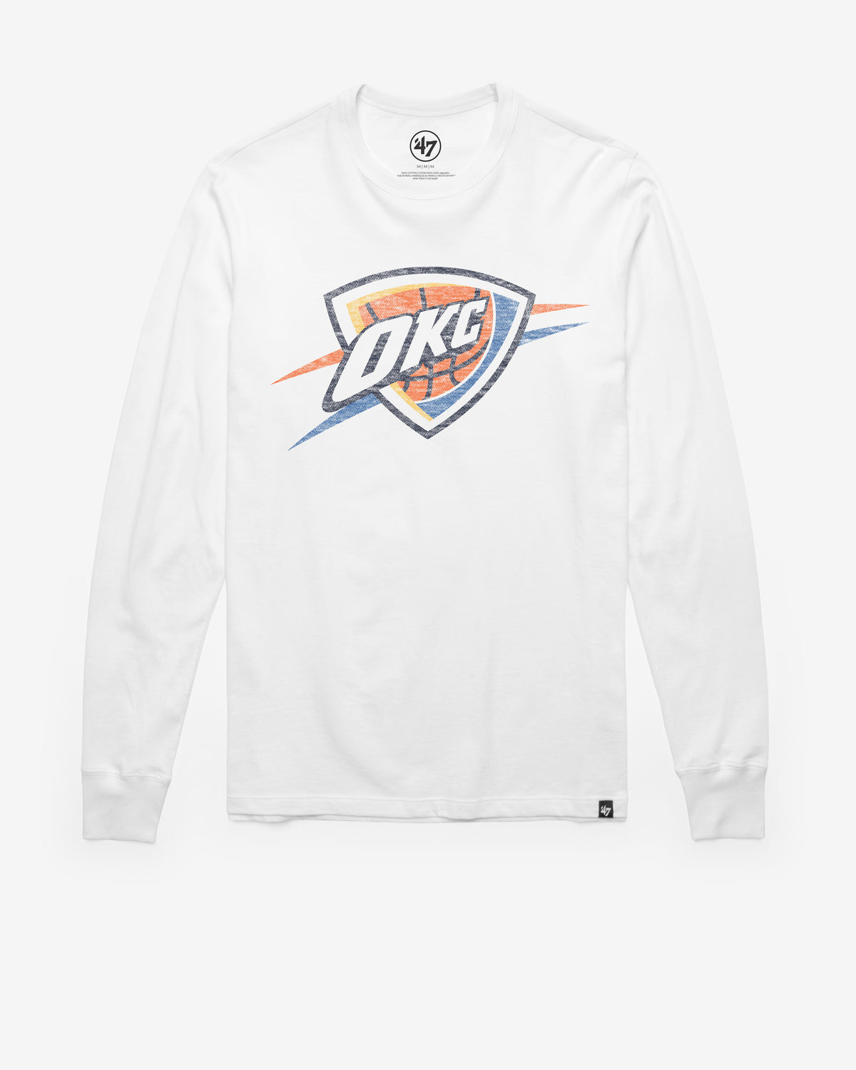 OKLAHOMA CITY THUNDER PREMIER '47 FRANKLIN LONG SLEEVE TEE