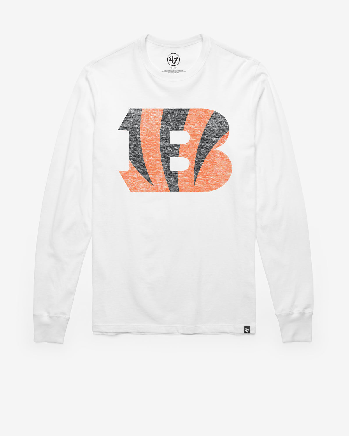 CINCINNATI BENGALS PREMIER '47 FRANKLIN LONG SLEEVE TEE