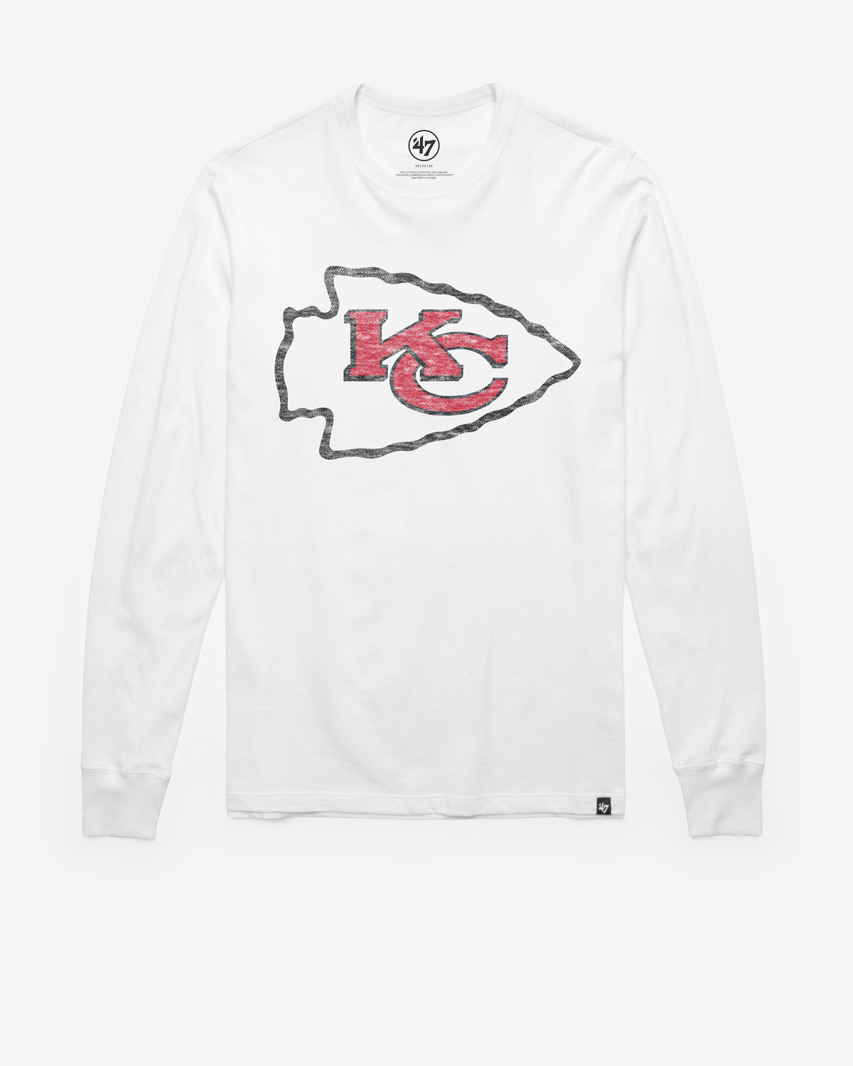 KANSAS CITY CHIEFS PREMIER '47 FRANKLIN LONG SLEEVE TEE