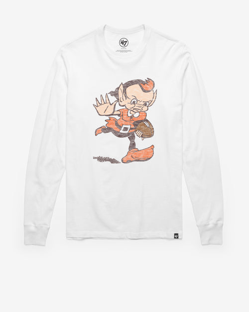CLEVELAND BROWNS HISTORIC PREMIER '47 FRANKLIN LONG SLEEVE TEE