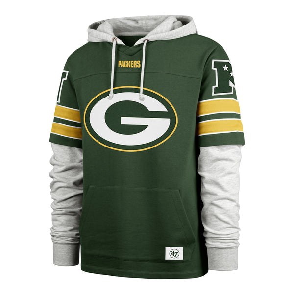Green Bay Packers Apparel | Fleece Lacer Hood | '47