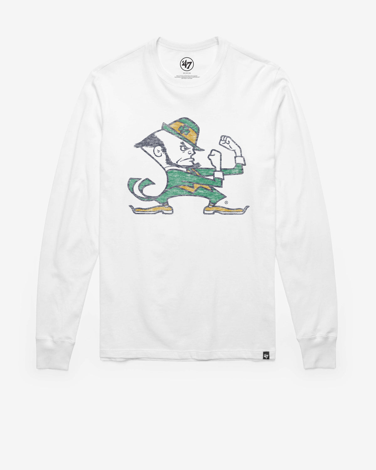 NOTRE DAME FIGHTING IRISH PREMIER '47 FRANKLIN LONG SLEEVE TEE