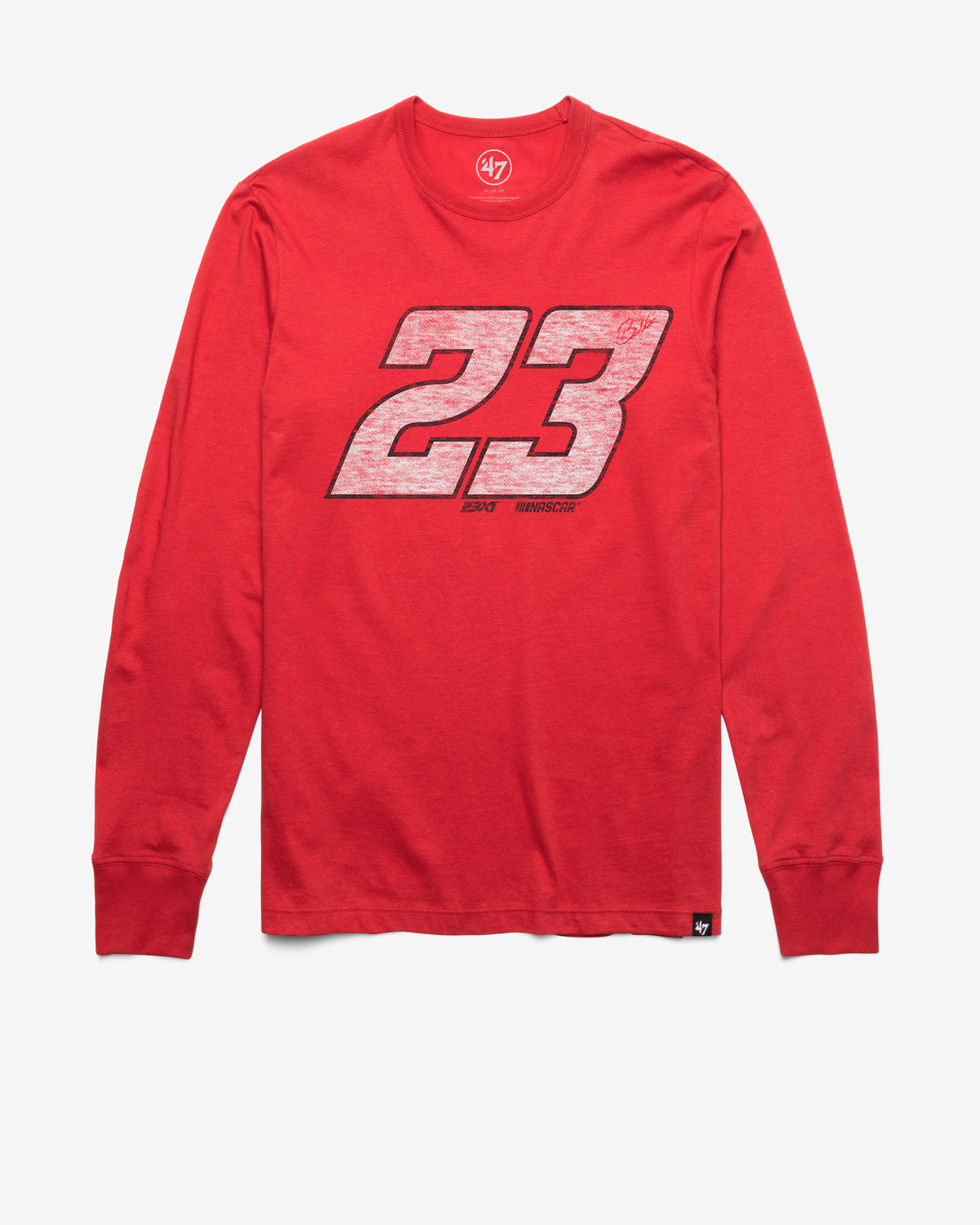 NASCAR BUBBA WALLACE 23XI RACING DRIVER '47 FRANKLIN LONG SLEEVE TEE