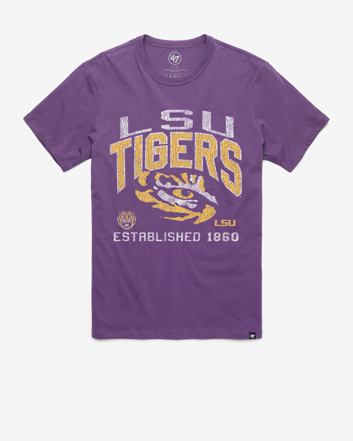 LOUISIANA STATE TIGERS LSU TURNED UP '47 FRANKLIN TEE