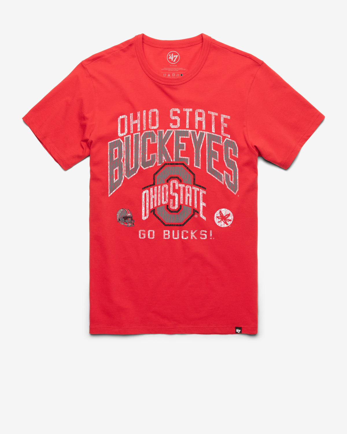OHIO STATE BUCKEYES TURNED UP '47 FRANKLIN TEE